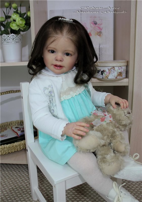 Миланочка!Кукла реборн Анастасии Гангало