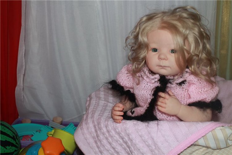 Куколка реборн Анечка. Очень нежная моя крошка. Скоро едет к своей мамочке (фото 4)