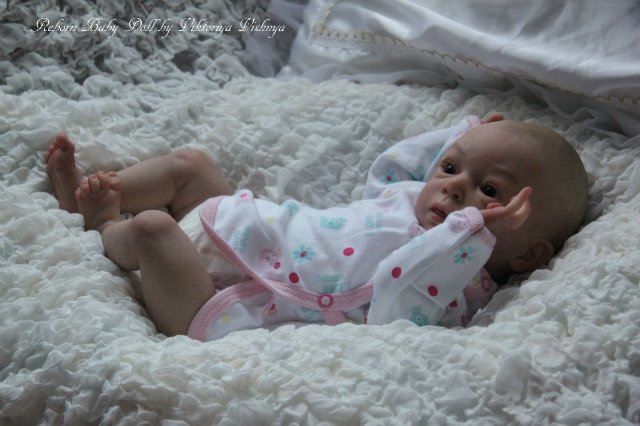 Аделиночка... Куколка реборн Виктории Вишни