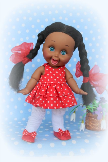 Пенни АА в новом образе, Galoob baby face