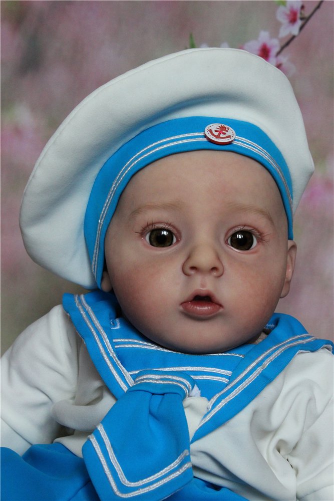 Тимошка-Капитан. Кукла реборн Светланы Преображенской (фото 2)