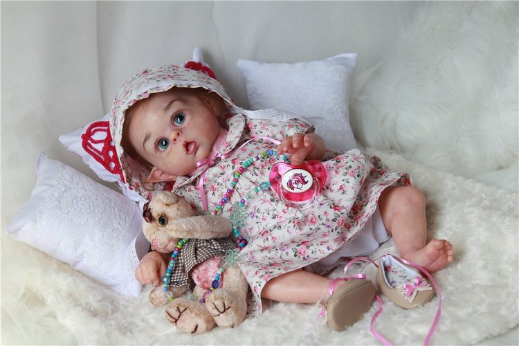 Мой весенний эльфик Офелия. Кукла Реборн Эмилии Аредаковой