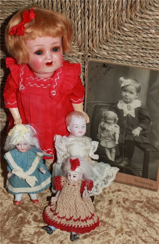 Куклы для куклы (куклы Limbach, ок.1900 г, Германия) (фото 6)