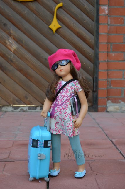 Француженка в провинции. Куклы Sylvia Natterer finouche от Petitcollin и minouche от Kathe Kruse