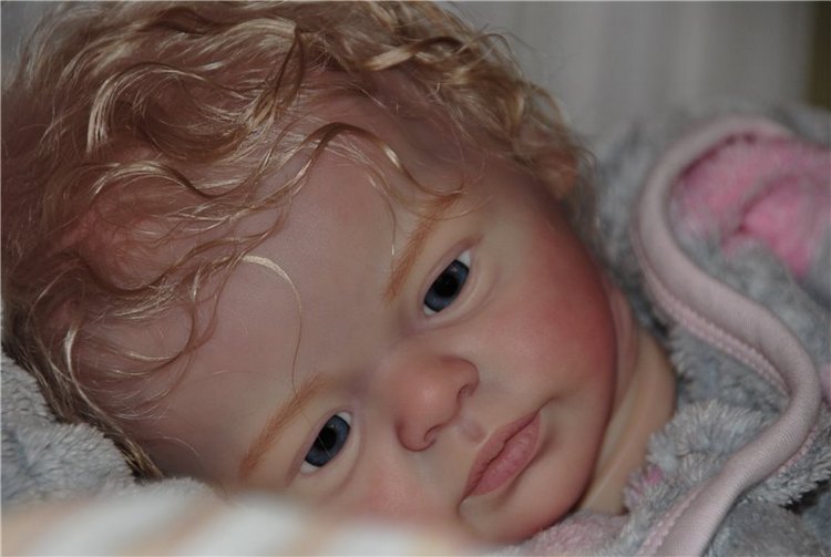 Белокурый котенок реборн Владочка