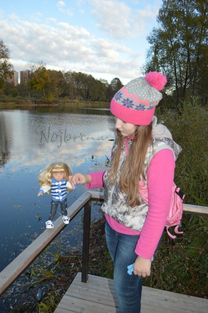 Прогулка с Жозефиной. Кукла minouche от Kathe Kruse