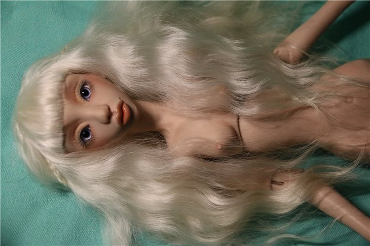 Из Эльзы в русалку. Шарнирная авторская кукла (фото 7)