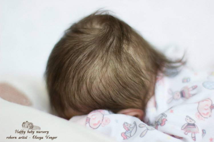 Кроха Торопыжка, недоношенная малышка Рози. Кукла реборн Олеси Венгер