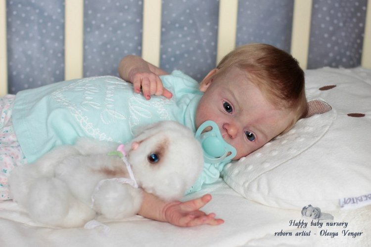 Мой ангел, моя нежность, моя Амелия. Кукла реборн Олеси Венгер (фото 4)