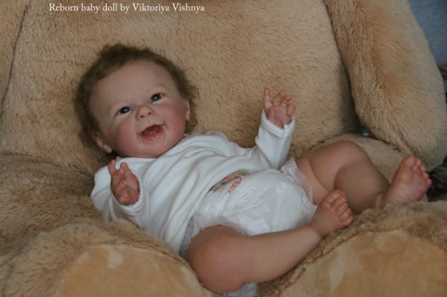 Мейзи... Куколка Реборн Виктории Вишни