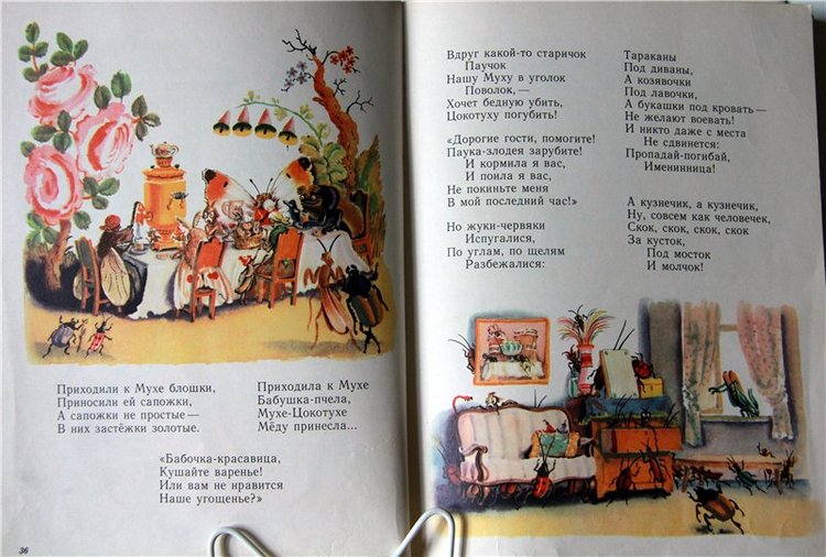 Моя любимая книга детства, продолжение. Сказки Корнея Чуковского