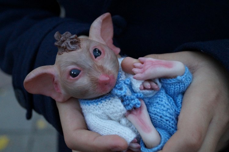 Мышатки-куклы реборн Рязановой Елены (фото 5)