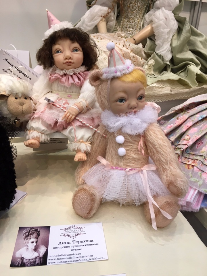 Москва "Гостиный двор" 2016 - Международная выставка "Искусство куклы" - мой взгляд