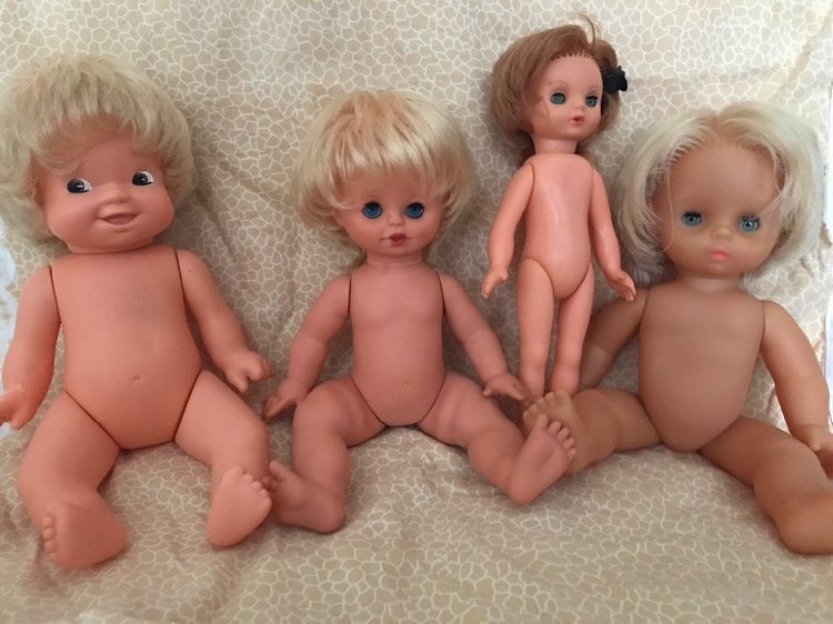 Жители бабушкиного сундука. Ещё 4 куколки