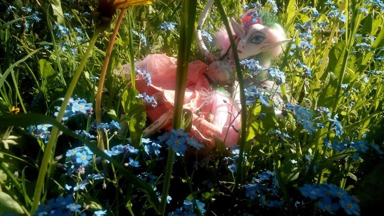 Коллекция кукол "Свет и Тень Хрустального Озера": Свет Кристалла