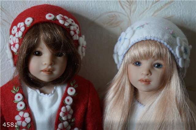 Роза белая, Роза алая — Куклы Heidi Plusczok (Хайди/Хейди Плюсчок) — фото