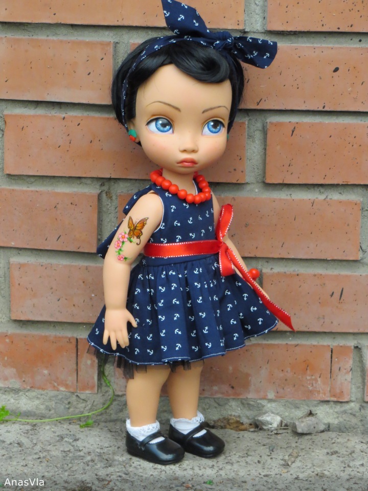 Есеналия. Ооак куколки принцессы Дисней Покахонтас | Бэйбики Есеналия. Ооак куколки принцессы Дисней Покахонтас (фото 5)