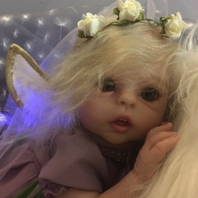 Цветочек-кукла реборн Элины Кудрявцевой