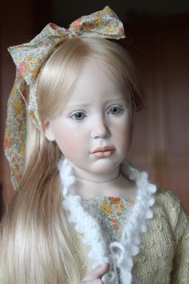 Процесс создания фарфоровых кукол - Джинн Гросс (Jeanne Gross). Часть Часть седьмая - Дети Цветов