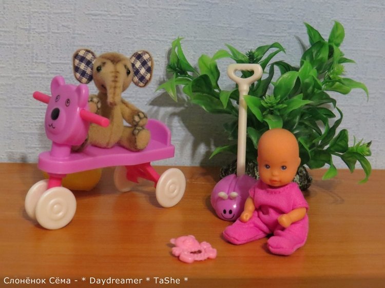 Третий слон... слоненок — Авторские мишки Тедди и друзья: фото