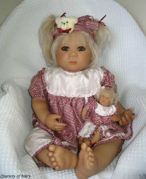 Маленький хомячок-baby Lieschen от Annete Himstedt