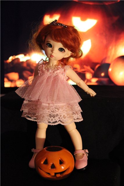 Веселого Хеллоуина! Лилу и Амели! Куколки БЖД (фото 2)