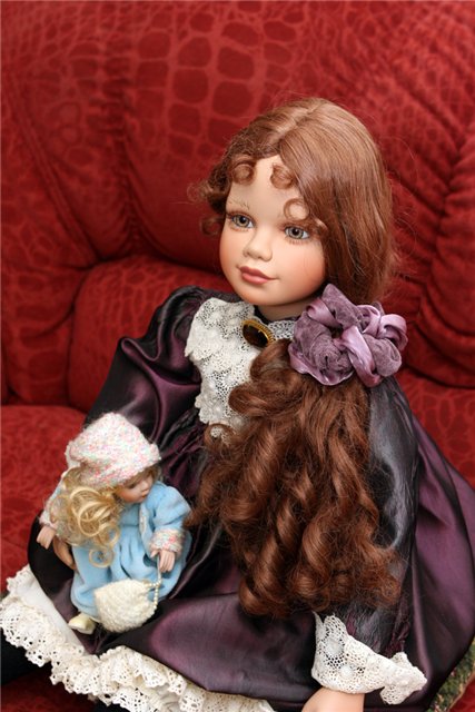 Милая, милая, милая Марион! Коллекционная куколка Марион от Virginia Ehrlich Turner (фото 6)