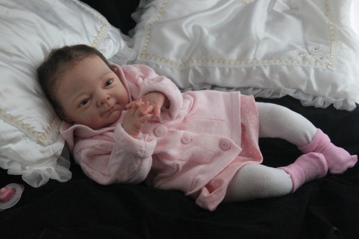 Девочка Ника. Куколка реборн Вишни Виктории (фото 10)