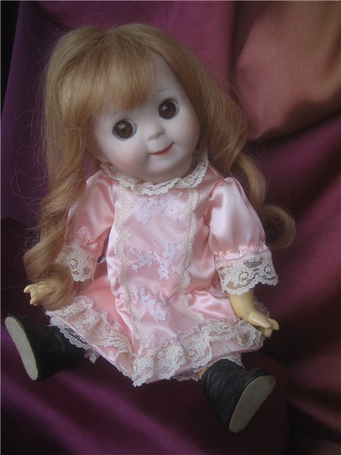 Шарнирная девочка от JDK. Реплика старинной куклы