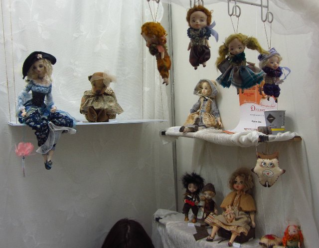 Время кукол 13. Международная выставка коллекционных кукол и мишек Тедди.