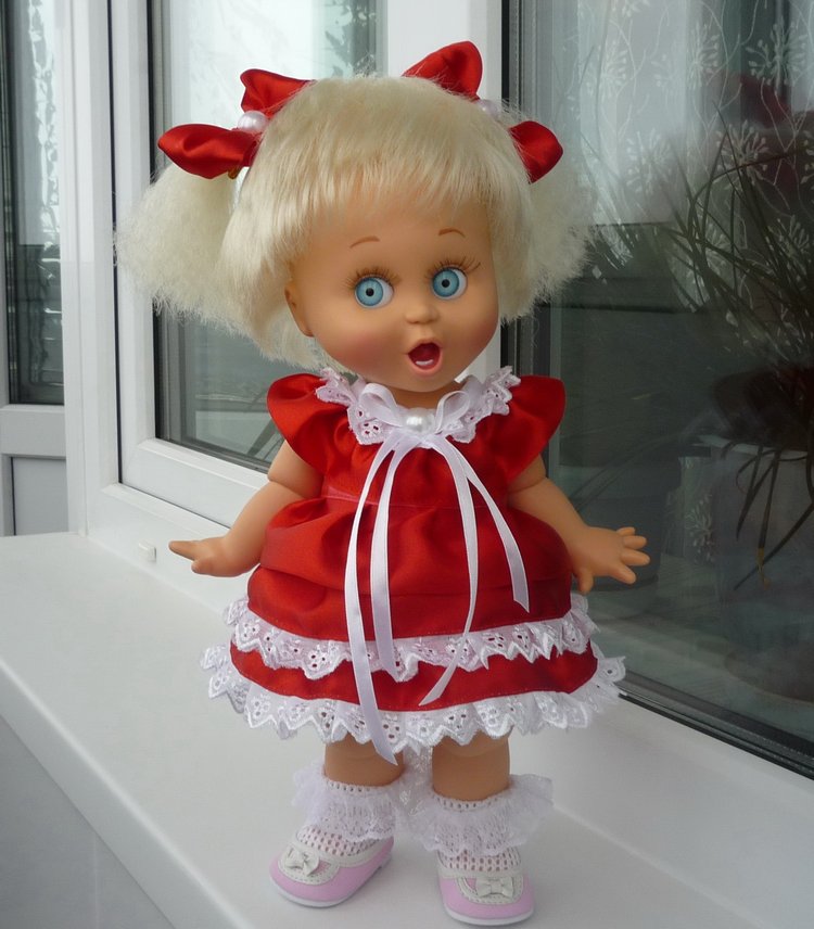 Показ мод №2 для кукол Galoob Baby Face (фото 5)