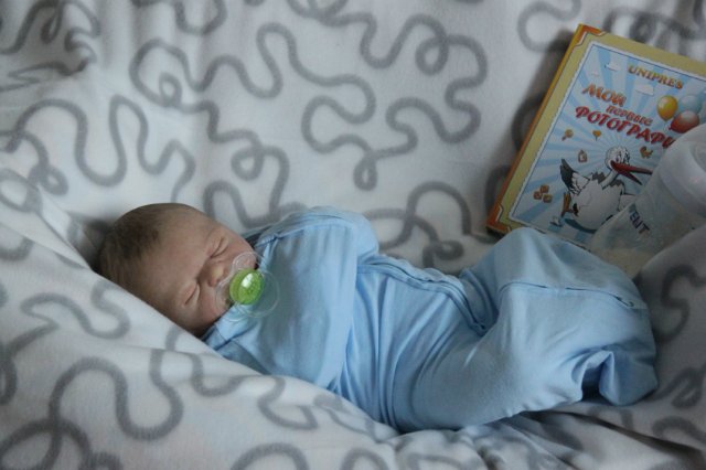 Жульенчик... Малыш реборн Виктории Вишни