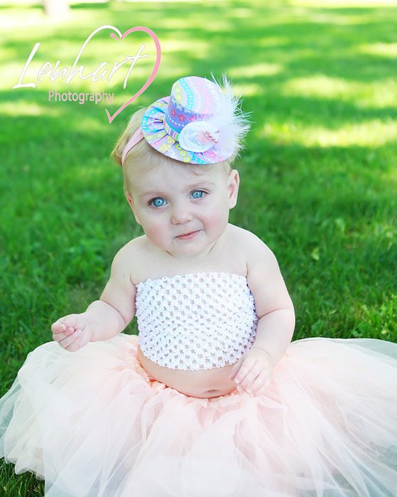 Миниатюрная шляпка в центре внимания | Бэйбики Миниатюрная шляпка в центре внимания (фото 5)