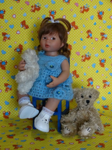 Голубое наваждение или много мохеровой пряжи (фото 2)