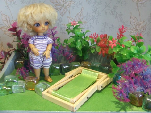 Готовь сани летом, а... шезлогн зимой! Миниатюра для кукол 1:12 | Бэйбики Готовь сани летом, а... шезлогн зимой! Миниатюра для кукол 1:12 (фото 4)