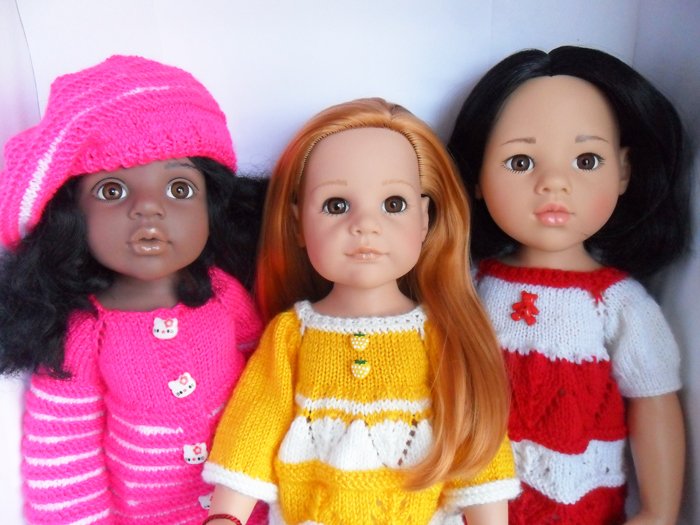 Весенние наряды для кукол Gotz