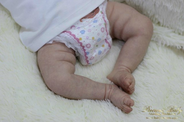 Мой весенний лучик солнышка - Харпер. Кукла реборн Анастасии Бочковой