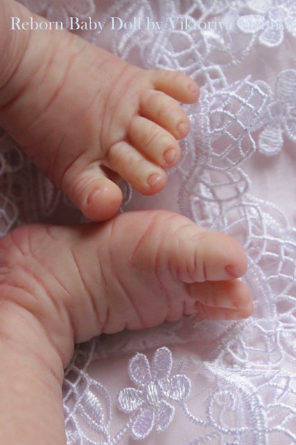 Крохотулька Angeli от Elisa Marx. Куколка реборн Виктории Вишни (фото 8)