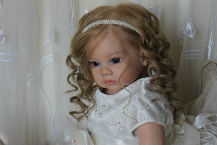 Вероника - моя маленькая принцесса! Кукла реборн Шепелевой Людмилы