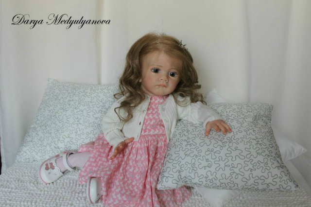 Моя принцесса Gloria! Frida от Karola Wegerich. Кукла реборн Дарьи Медюляновой