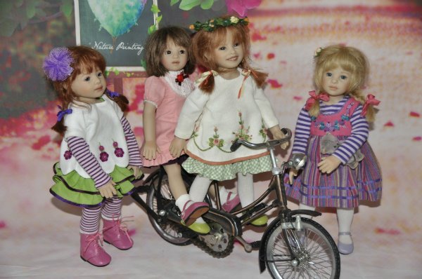 4 плюшечки - ватрушечки — Куклы Heidi Plusczok (Хайди/Хейди Плюсчок) — фото