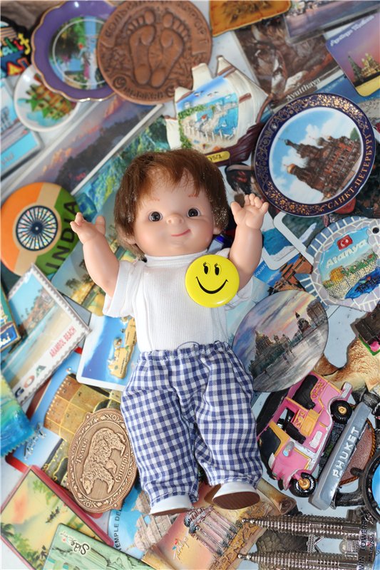 Путешествующие игрушки. Ваня. Томск