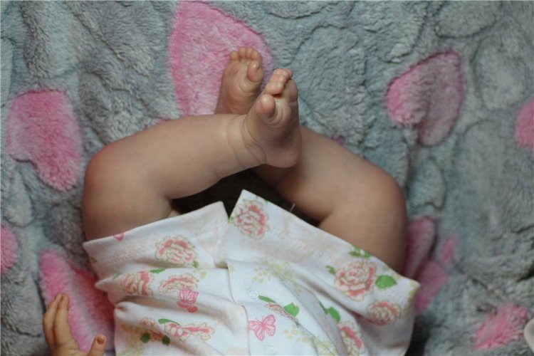 Татка - малышка реборн из молда Тиффани от Натали Блик