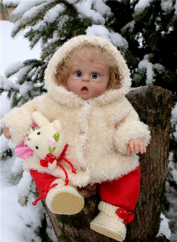 Кукла реборн. Мини Офелечка2 (фото 7)