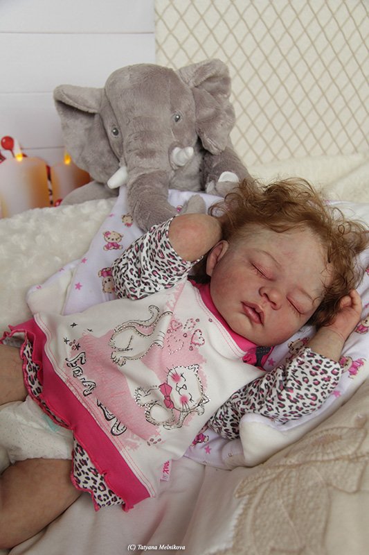 Моя девочка реборн Каролина