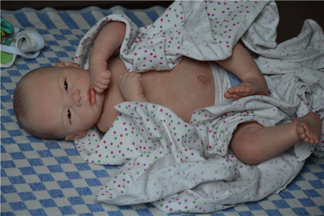 Кукла реборн Мишелька — Куклы Реборн (Reborn): работы мастеров