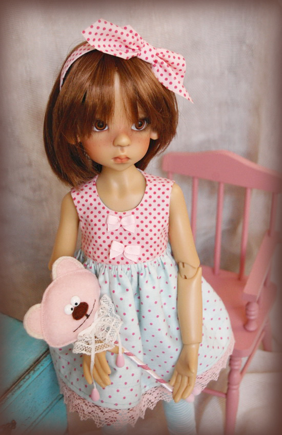 Платье с секретом — Куклы Kaye Wiggs (Кайе Виггс): авторские BJD (БЖД) (фото 3)