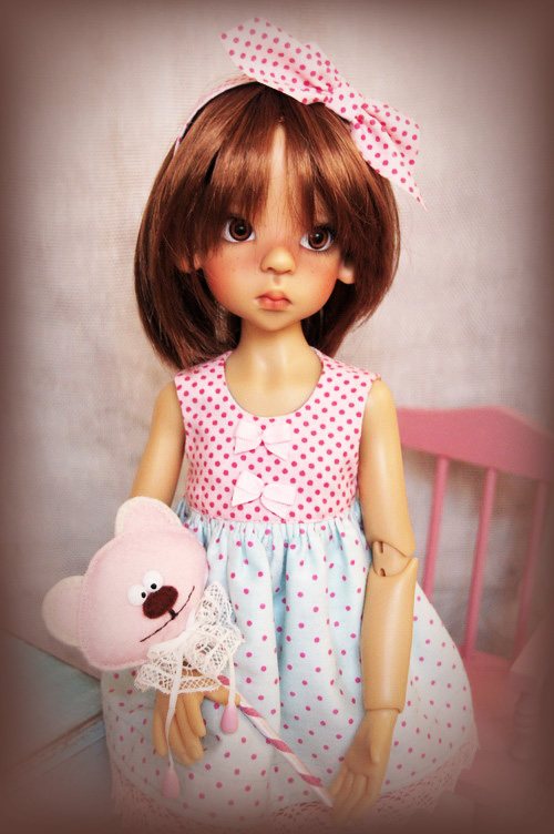 Платье с секретом — Куклы Kaye Wiggs (Кайе Виггс): авторские BJD (БЖД) (фото 2)