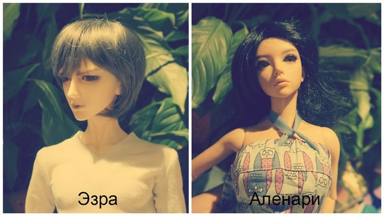 Я останусь — Фотоистории с куклами BJD (БЖД): сериалы