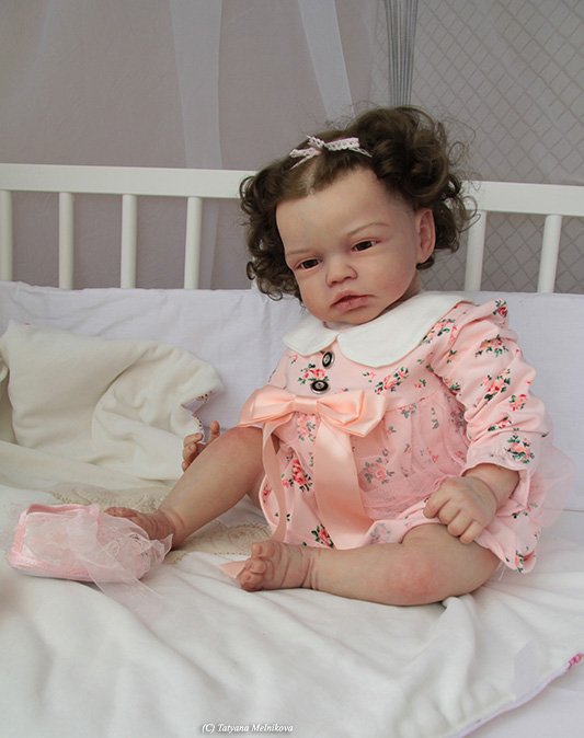 Немножко грустная история о моей малышке реборн Кайли (фото 8)